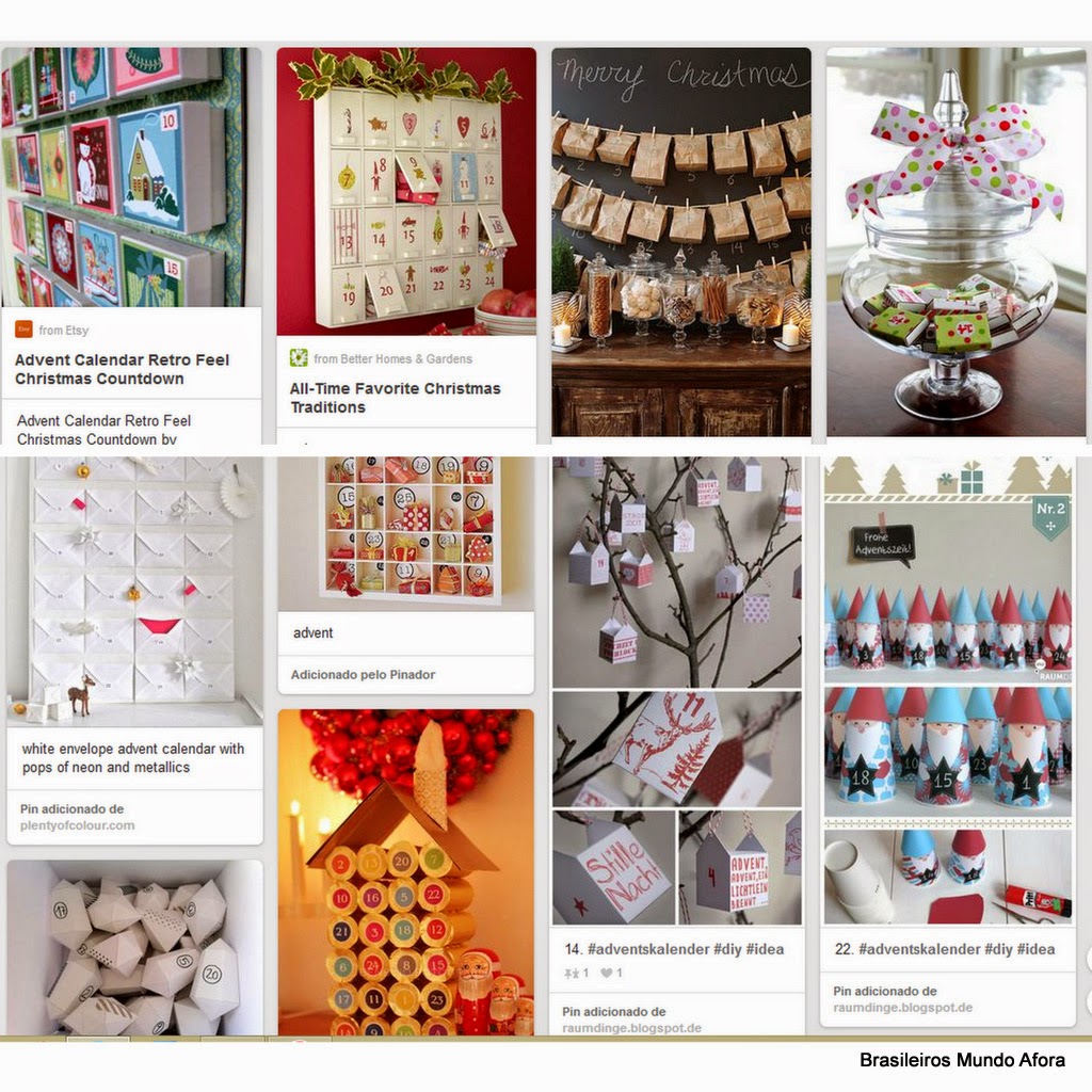 O calendário do Advento - uma tradição alemã conquista a Europa http://www.pinterest.com/O calendário do Advento - uma tradição alemã conquista a Europa/calend%C3%A1rio-do-advento-adventskalender-/