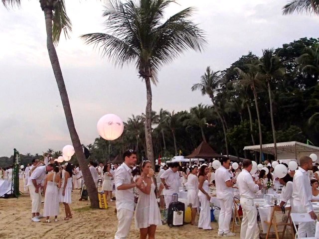 Diner en blanc Cingapura
