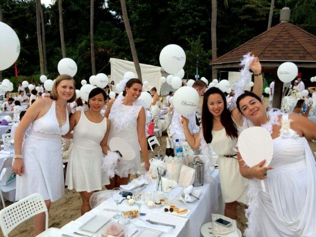 Diner en blanc Cingapura
