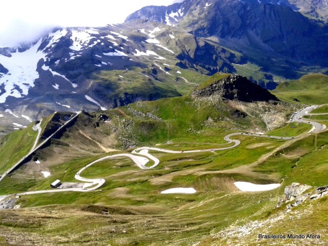 Großglockner-Hochalpenstraße na Áustria