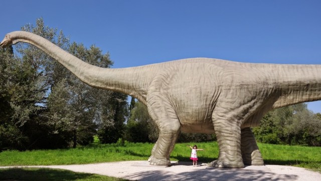 Seismosaurus - Park im Grünen - Basel Suíça