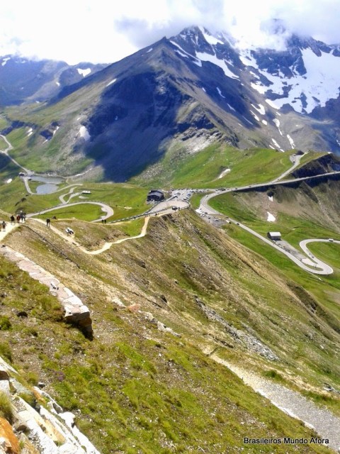 Großglockner-Hochalpenstraße na Áustria