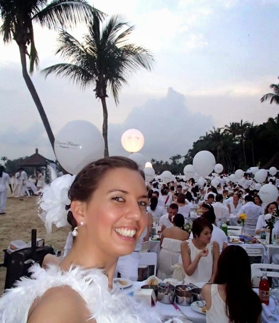 Diner en blanc Cingapura