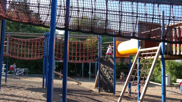 Parque infantil - Park im Grünen - Basel Suíça