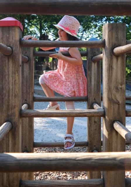 Parque infantil - Tierpark Lange Erlen Basel Suíça