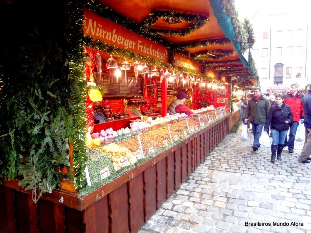 Mercado de Natal em Nuremberg, Alemanha Mercado de Natal em Nuremberg, Alemanha