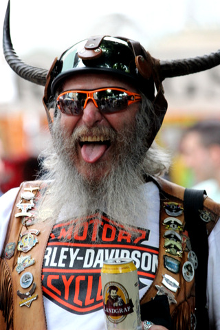 Terceira Idade na Swiss Harley Days 2013 – clique de Michel Zylberberg