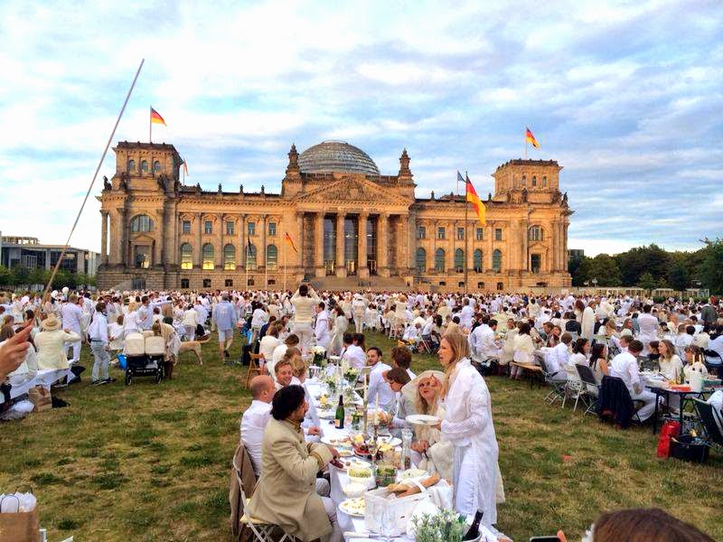 Diner en blanc – um espetáculo de evento em&nbsp;Berlim