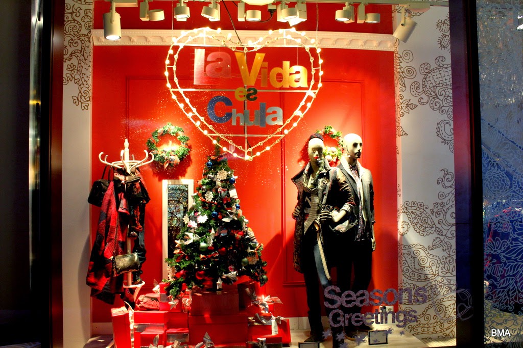 As vitrines do&nbsp;Natal…