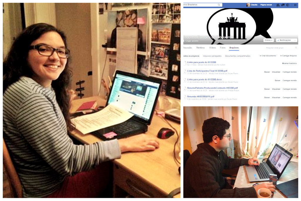 Nos bastidores do III Encontro Europeu de Blogueiros